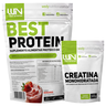 combo best protein morango 300g creatina