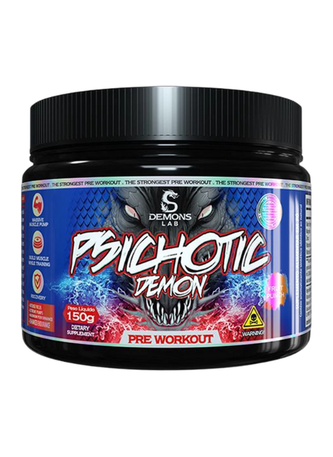 psichotic demon black 150g fruit punche 1