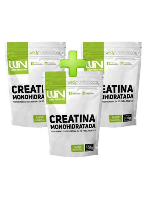 kit creatina 900g